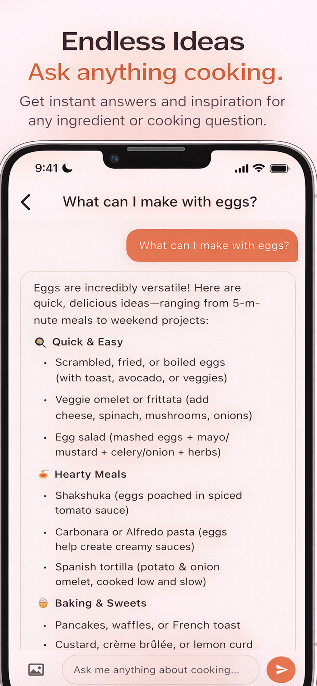 AI Recipe Generator -- Planner