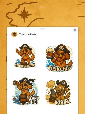Yucci the Pirate iPad screenshot
