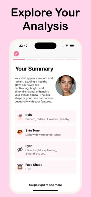 Glow Me - AI Skin Care Scanner screenshot 1