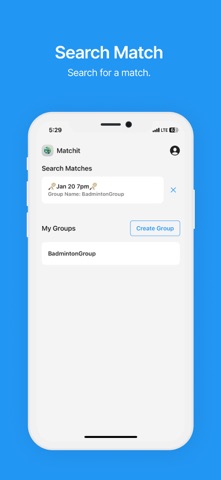 Matchit | Organize 2vs2 Games Screenshot 9 of 10