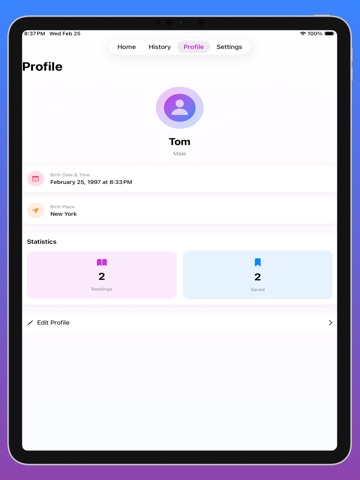 Face Reading iPad screenshot