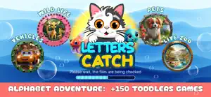 Letters Catch: Alphabet Games screenshot #1 for iPhone