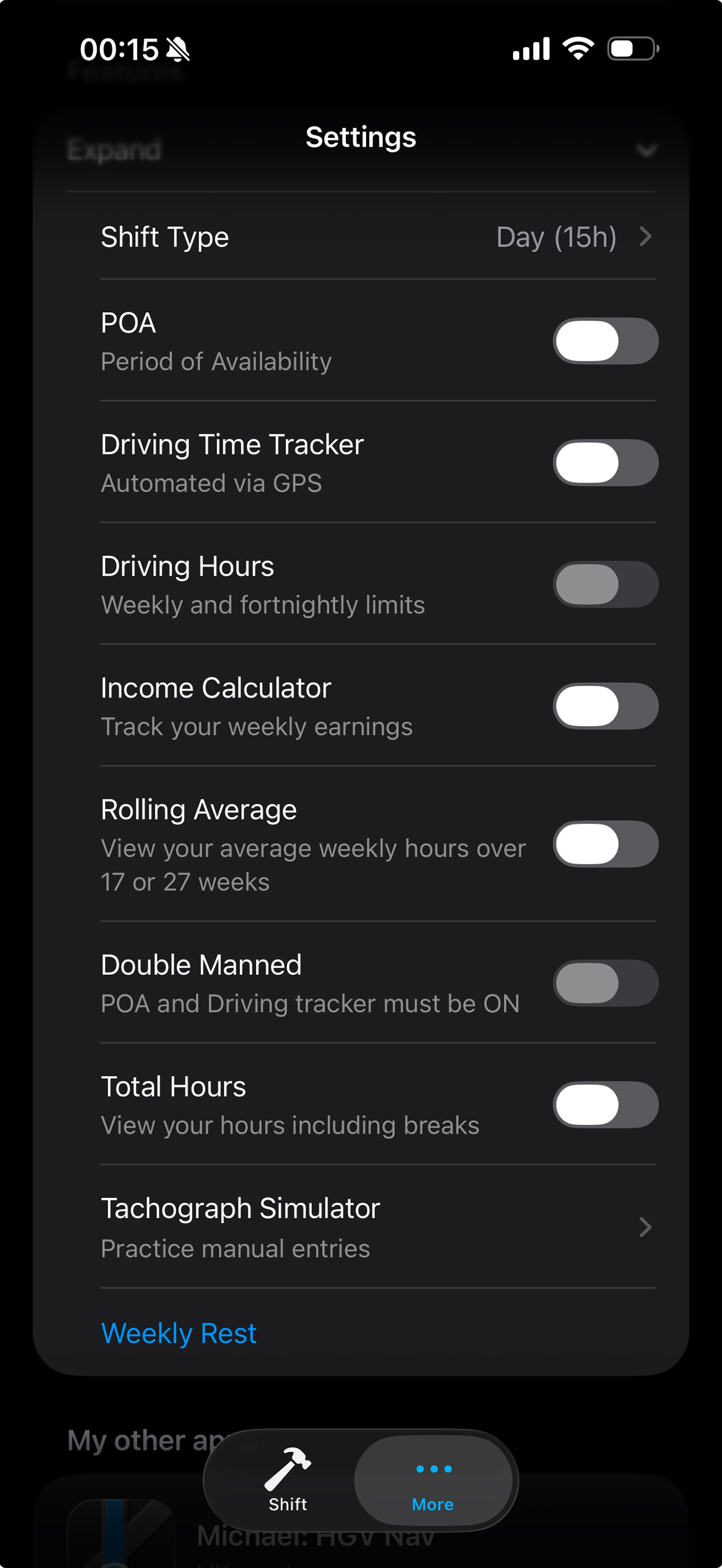 WorkingTime: HGV screenshot 6