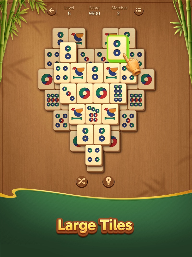 Vita Mahjong Wood official gameplay screenshot 2