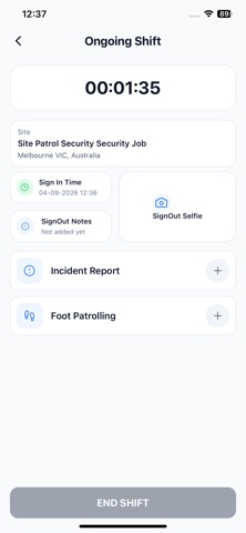 Staffoo: Security Jobs iPhone screenshot