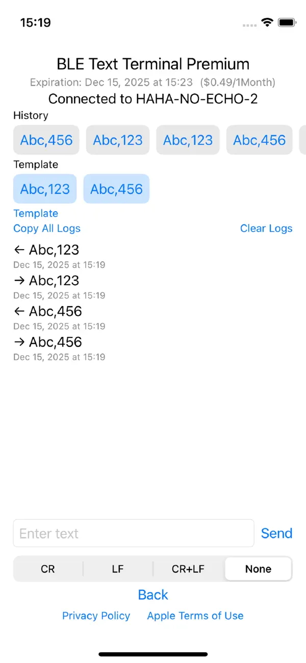 #3. BLETM (iOS) 由: YUJI TANIGUCHI
