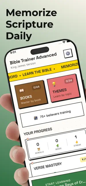 Bible Trainer Advanced screenshot 1