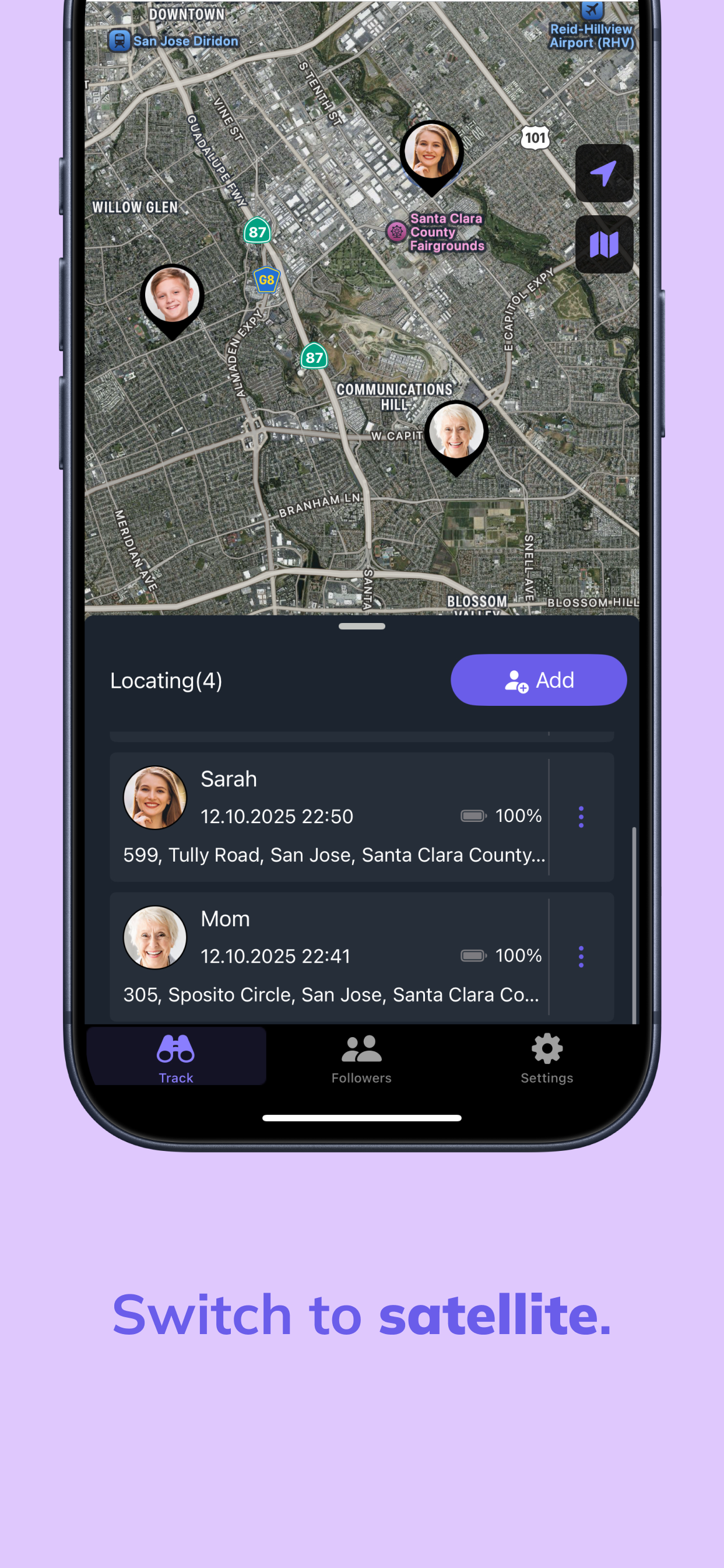 Tracker -Live Location Sharing