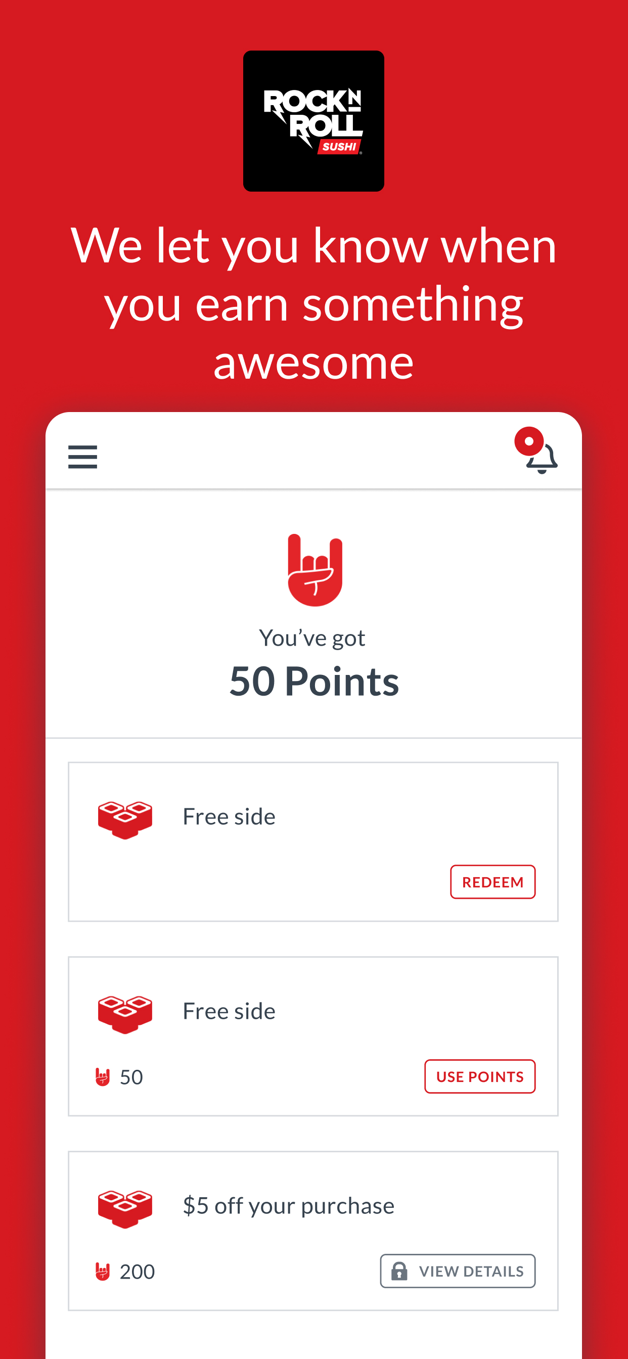 Rock N Roll Sushi Rewards screenshot 8