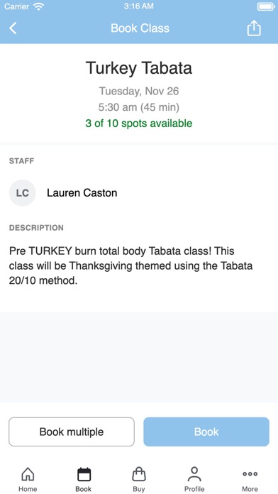 Balance Fitness Studio Screenshot