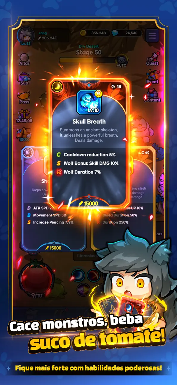 Go Go Wolf! iOS Mod IPA screenshot 4 - iOS game interface