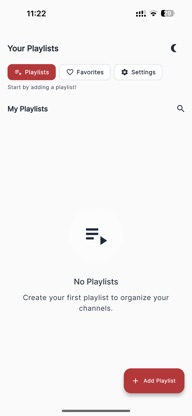 Smart M3U Player screenshot 1