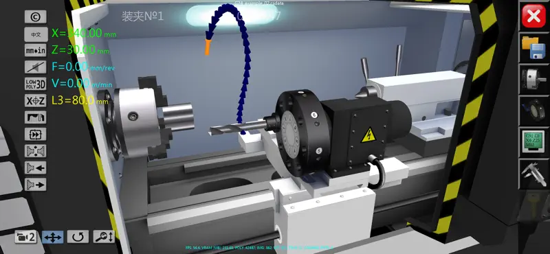 CNC Lathe Simulator Classic screenshot 5 of 7