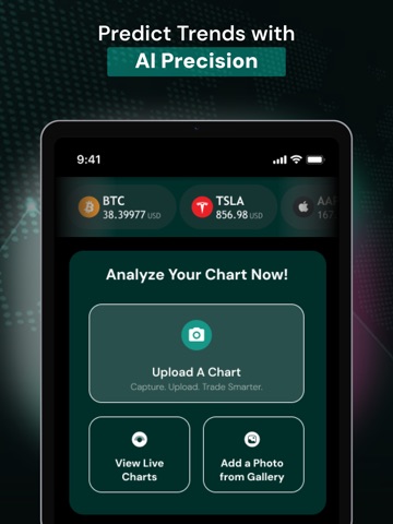 AI Chart Analyzer - Trading AI iPad screenshot
