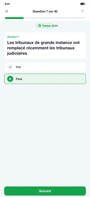 Concours Greffier IOBSP Civile screenshot 3