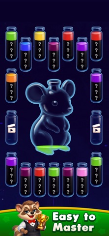Chaos Drink Sort: Water Puzzle iPhone screenshot