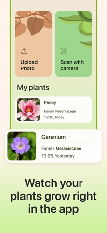 Plant Identifier Home Garden iPhone screenshot