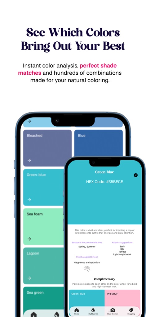 misi Color Analysis & Style AI - Lifestyle App | MWM