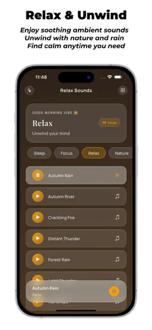 White Noise: Relax Sounds screenshot 1