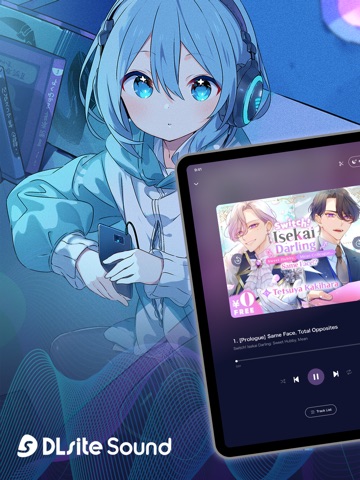 DLsite Sound iPad screenshot