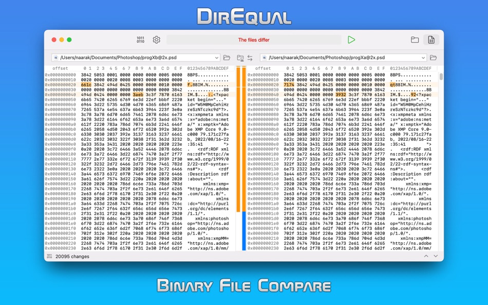 #6. DirEqual (macOS) 由: Grzegorz Staszczyk