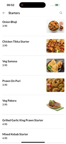 App screenshot