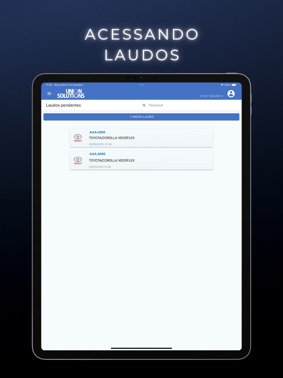 iPad screenshot