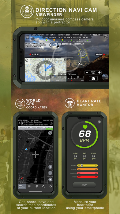 Military GPS Survival Kit Screenshot