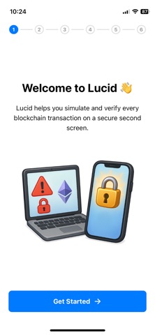Lucid - Secure Crypto Signing screenshot
