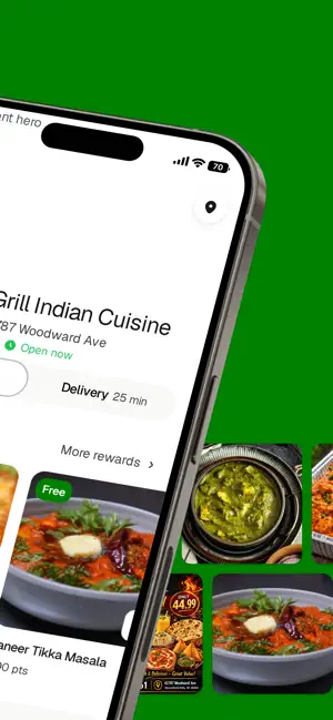 Flame Grill Indian Cuisine screenshot 2