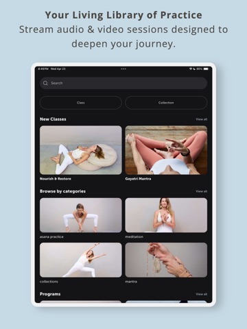 stONE Yoga by Janet Stone iPad screenshot
