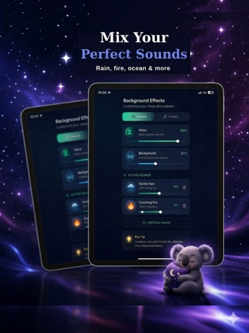 White Noise: Sleep Rain Sounds iPad screenshot
