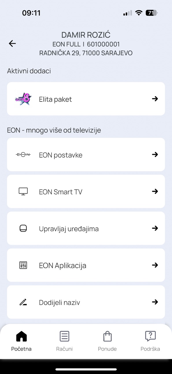 iPhone screenshot