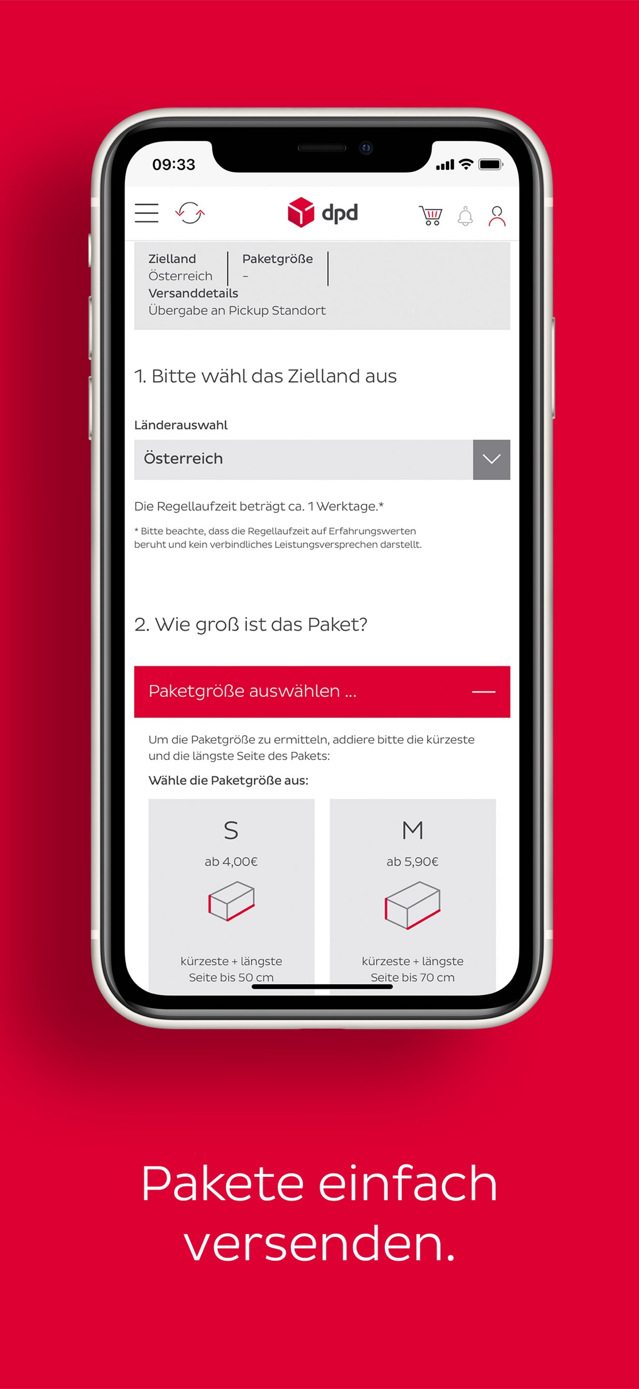 Screenshot 5 of myDPD.at