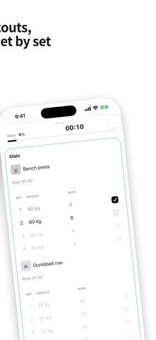 Trika: Workout & Meal Planner Screenshot 6 of 10