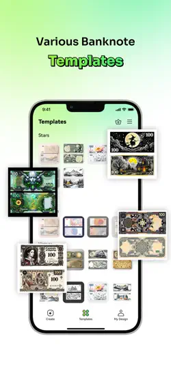 Capture d'écran de Artix - AI Banknote Generator sur iPhone 4