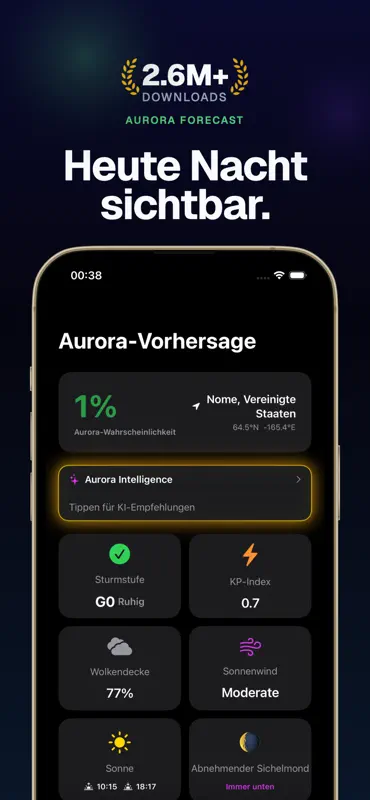 Aurora-Vorhersage screenshot 1 of 10
