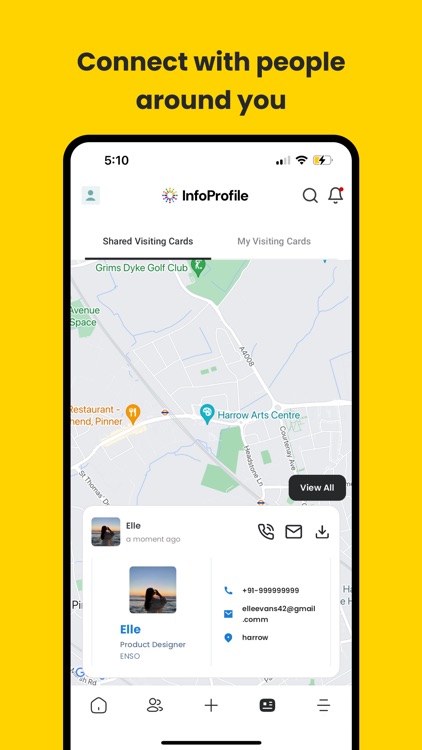 InfoProfile: Digital Card