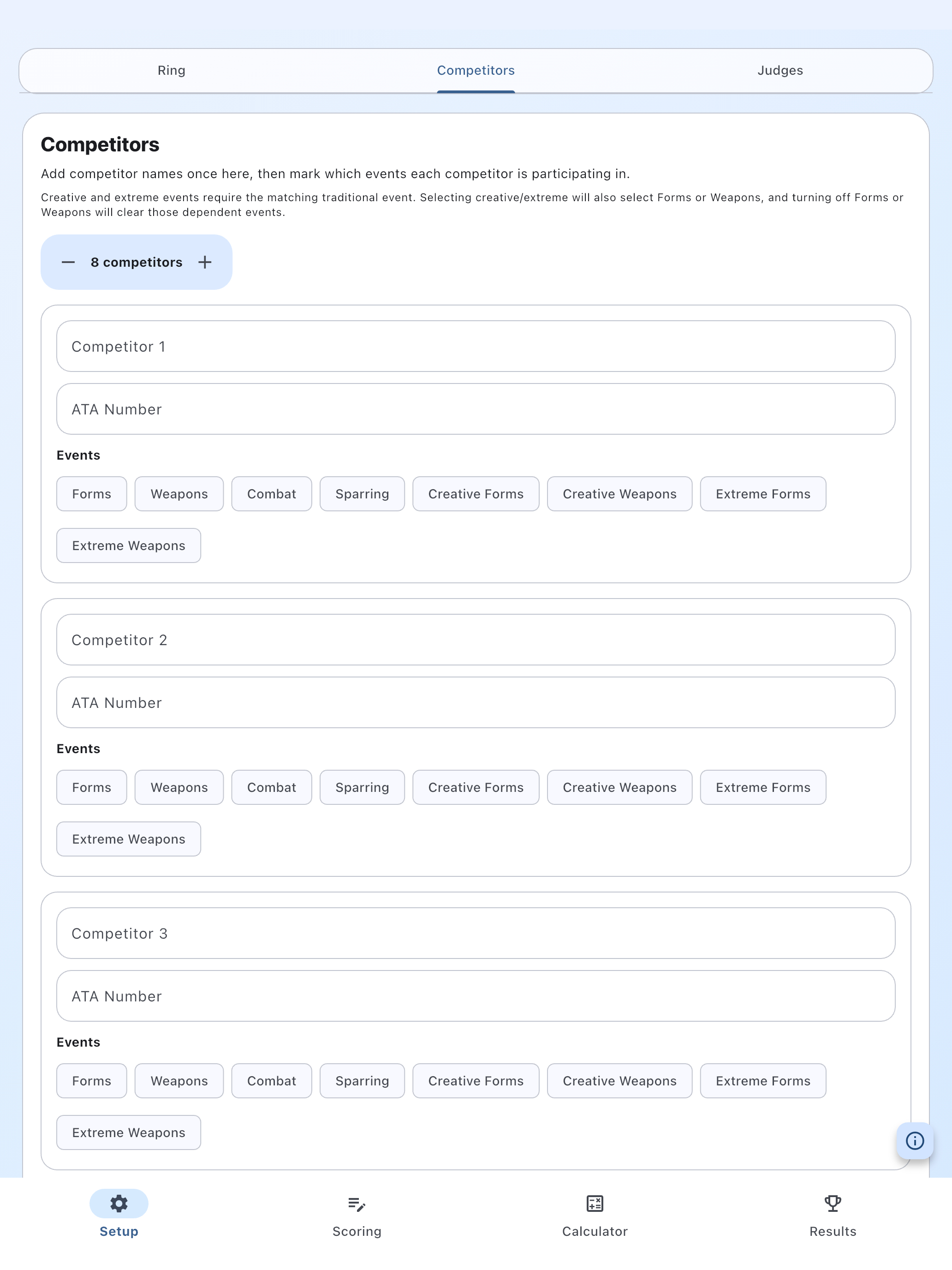 ATA Scoring screenshot 9