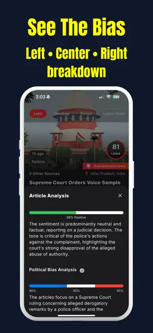 The Balanced News screenshot 4