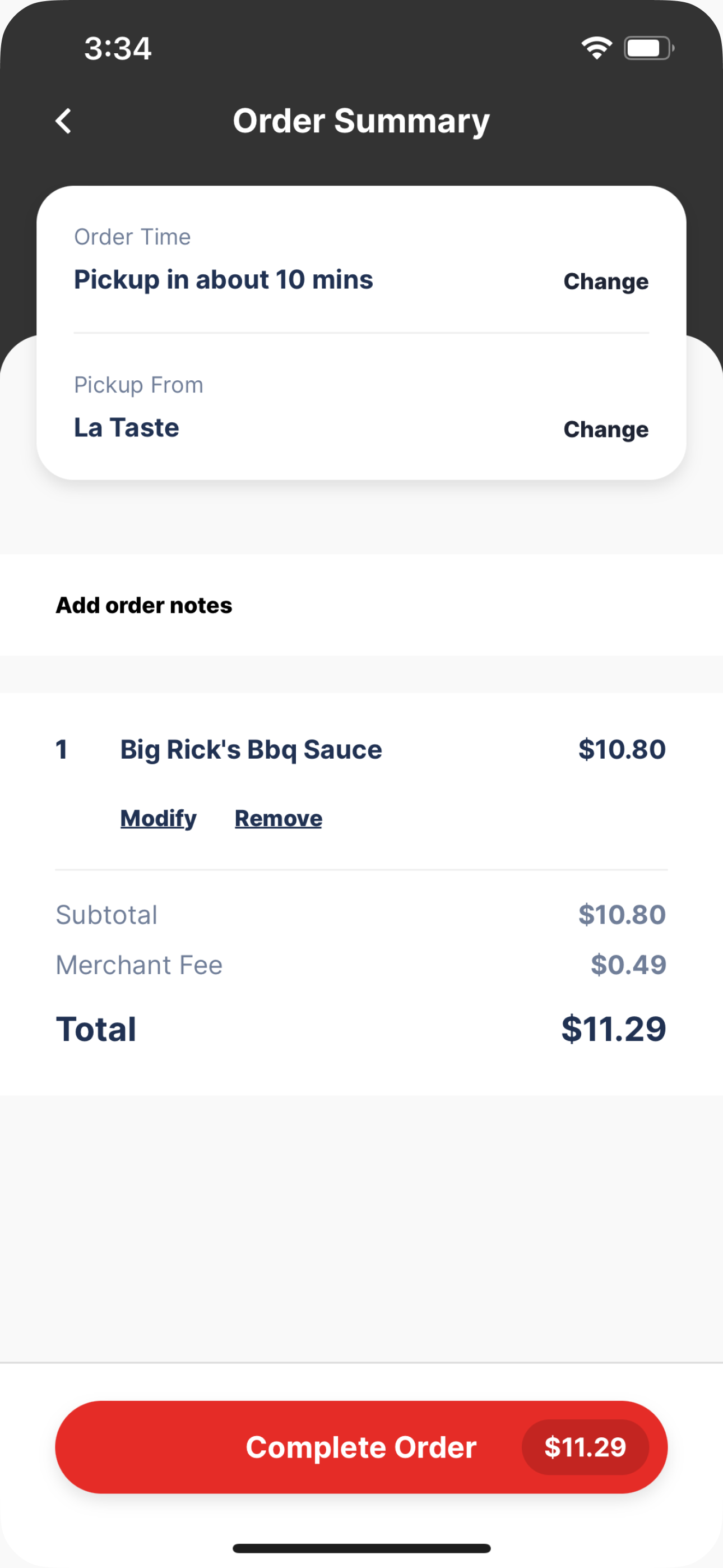 La Taste screenshot 3