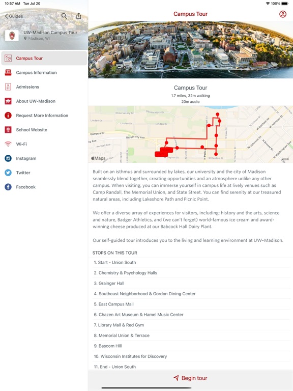 App screenshot