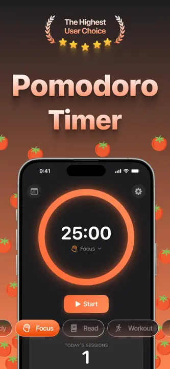 PomoTimeDash screenshot 1