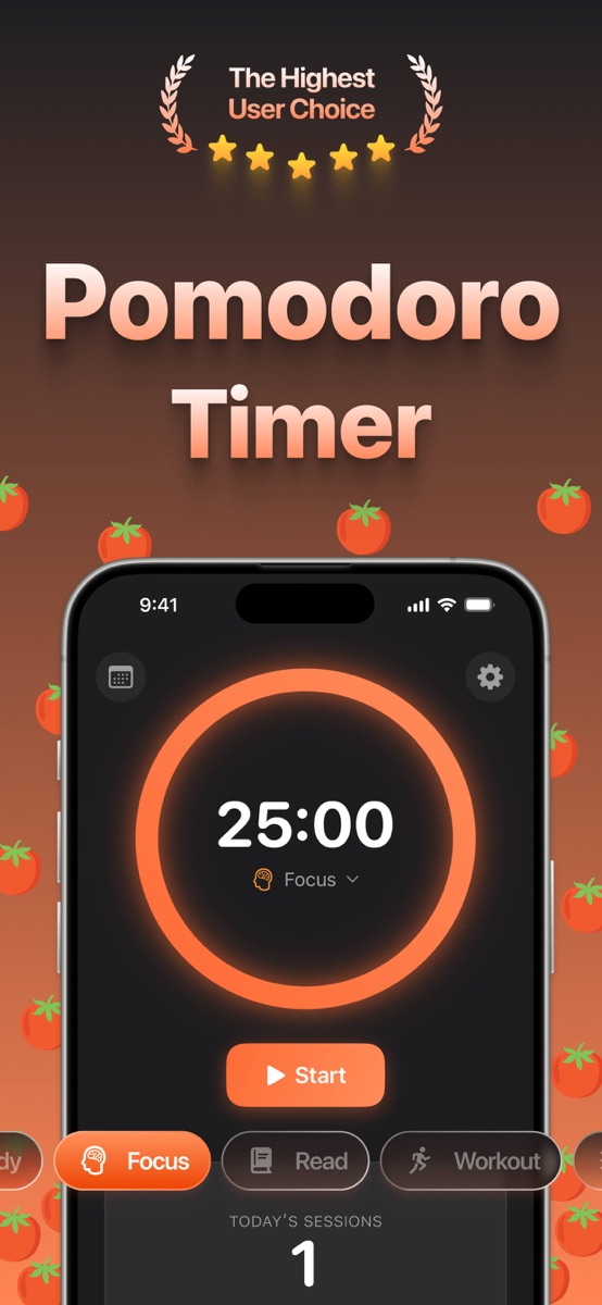 PomoTimeDash screenshot 1