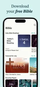 Abide - Bible Meditation Sleep screenshot #3 for iPhone