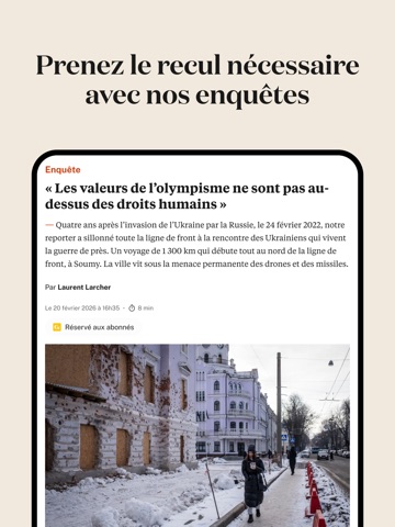 La Croix, Actualités et info iPad screenshot 4