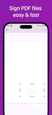 PDF编辑器，签署，填写 screenshot