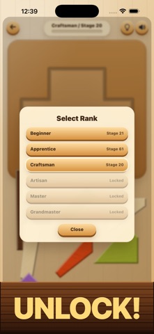 Tangram Brain Puzzle iPhone screenshot