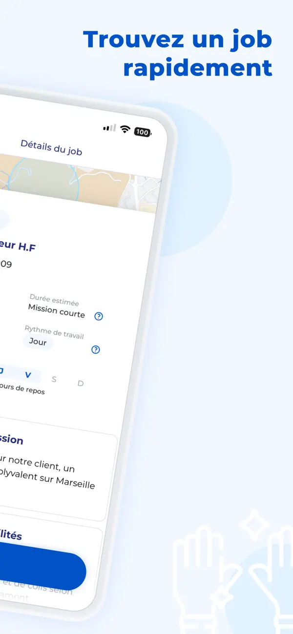 Screenshot #2 pour Gojob - lnterim, CDD, CDI