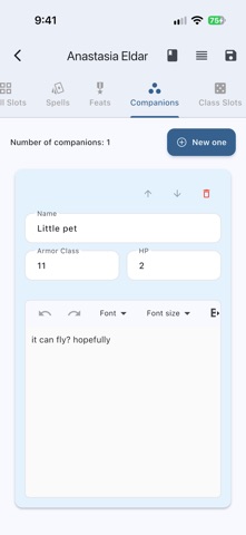 D&D App Screenshot 9 of 9